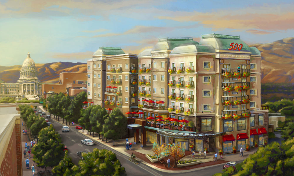 Inn At 500 Capitol 博伊西 外观 照片